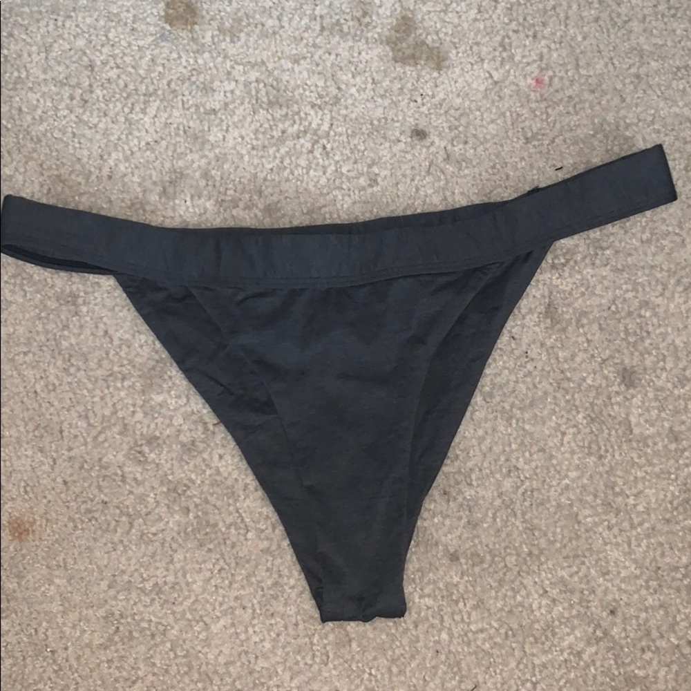 Gray Bikini Bottoms